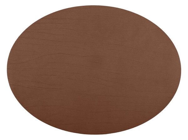 Titan barna tányéralátét újrahasznosított bőrből, 33 x 45 cm - ZicZac