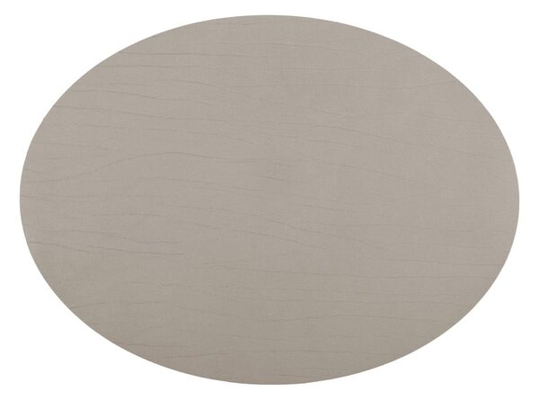 Titan szürkésbézs tányéralátét újrahasznosított bőrből, 33 x 45 cm - ZicZac