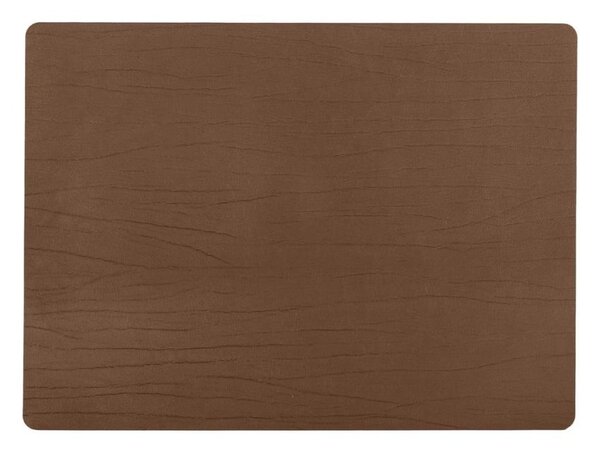 Titane barna tányéralátét újrahasznosított bőrből, 33 x 45 cm - ZicZac