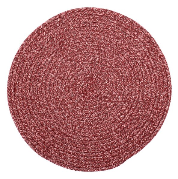 Rózsaszín pamutkeverék tányéralátét, ø 38 cm - Tiseco Home Studio