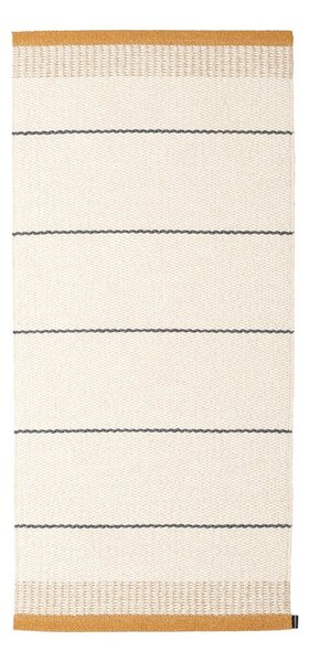 Okkersárga-krémszínű kültéri-beltéri szőnyeg 60x125 cm Belle Ochre – Pappelina
