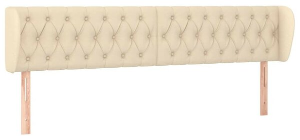 Fejtámla - Krémszín - Szövet - 203x16x78/88 cm