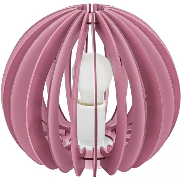 Eglo Fabella asztali lámpa, rózsaszín, 1xE27 foglalattal