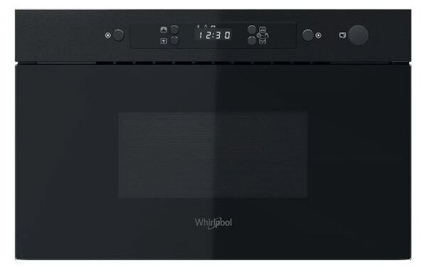 Whirlpool MBNA900B Mikrohullámú sütő, 22L, 750W, JetDefrost, Gyermekzár, Fekete