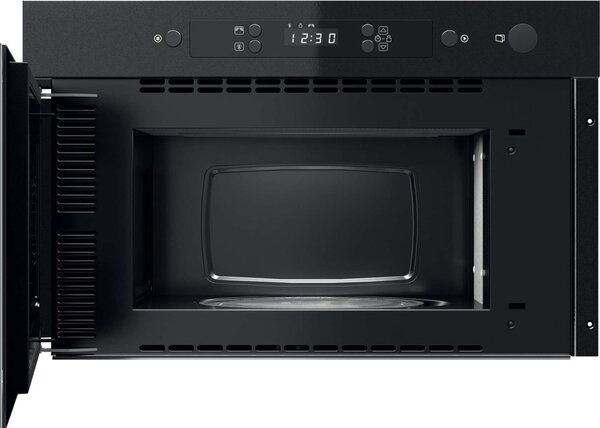 Whirlpool MBNA900B Mikrohullámú sütő, 22L, 750W, JetDefrost, Gyermekzár, Fekete
