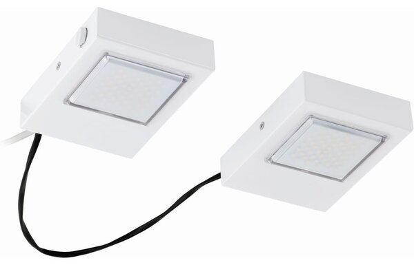 Eglo Lavaio szögletes pultvilágító LED lámpa, fehér, 2db/csomag