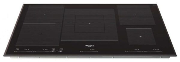 Whirlpool WT 1090 BA Beépíthető indukciós főzőlap, 90 cm, 5 főzőzóna, FlexiCook, Fekete