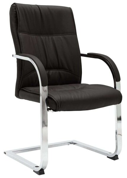 Modern Karfás Irodai szék - Fekete Műbőr - Ergonomikus
