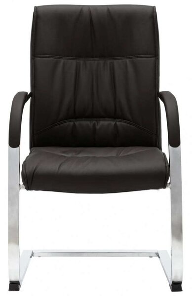 Modern Karfás Irodai szék - Fekete Műbőr - Ergonomikus