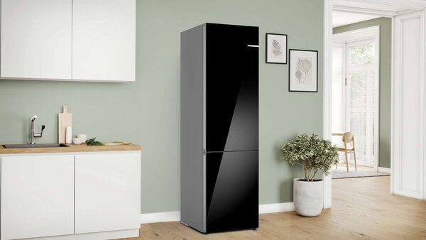 Bosch KGN39LBCF Alulfagyasztós hűtőszekrény, 363L, M: 203, NoFrost, C energiaosztály