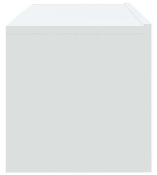 4 db Fehér Fali TV Szekrény - 100x30x30 cm