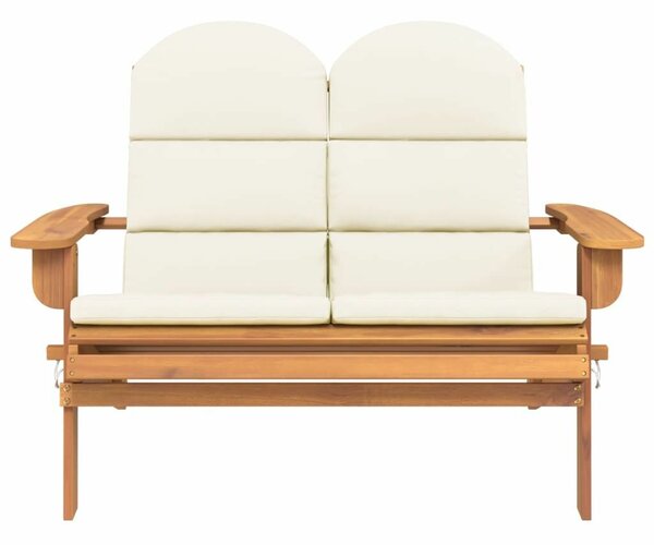 Akácfa Adirondack Kerti Pad - 2 személyes - 126cm