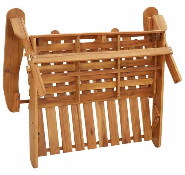 Akácfa Adirondack Kerti Pad - 2 személyes - 126cm