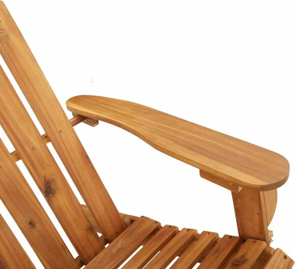 Akácfa Adirondack Kerti Pad - 2 személyes - 126cm