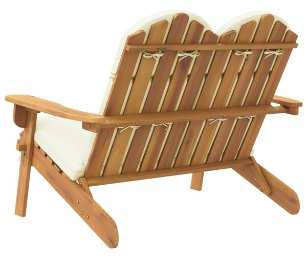 Akácfa Adirondack Kerti Pad - 2 személyes - 126cm