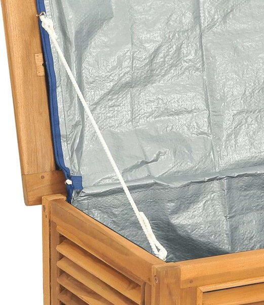 Teakfa Kerti Tárolóláda - 114x50x58 cm