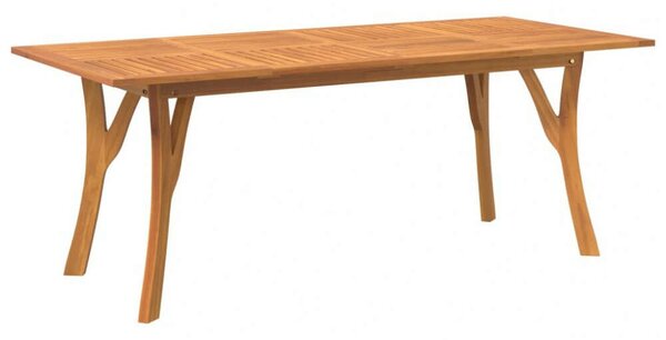 Akácfa Kerti Asztal - Elegáns Dizájn - 200x90x75 cm