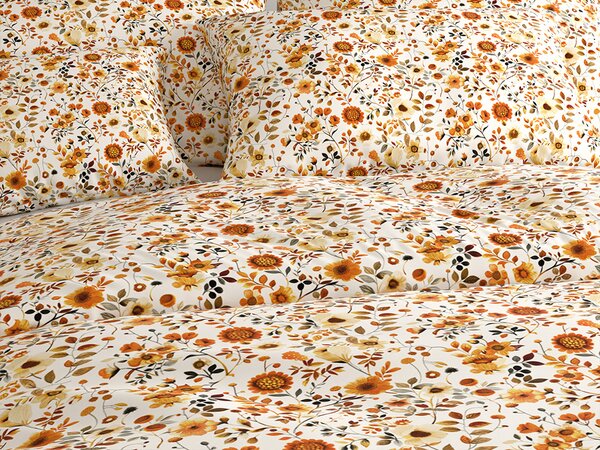 Krepp ágynemű AMBERIS POLY színes Ágyneműhuzat mérete: 70 x 90 cm | 140 x 200 cm