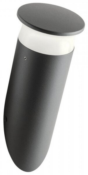 Kültéri fali LED lámpa 9 W, melegfehér, antracit-opál (Algon)