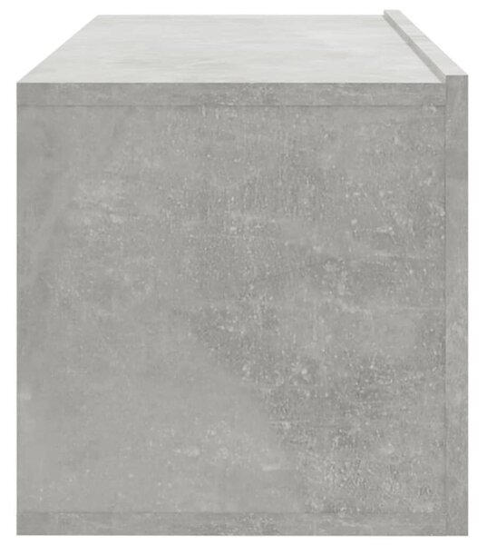 4 db Falra Szerelhető TV Szekrény - Betonszürke - 100x30x30 cm