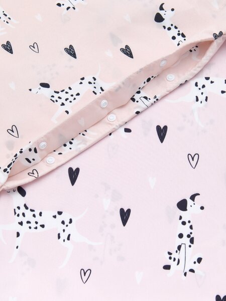 Sinsay - Mikroszálas párnahuzatok dalmatamintával 2 pack - pasztellpink
