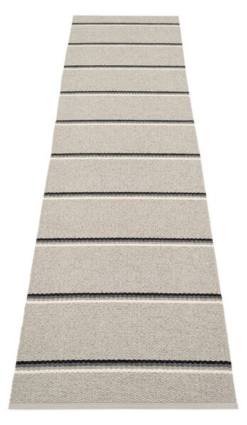 Szürke-bézs kültéri-beltéri futószőnyeg 70x300 cm Olle Grey Linen – Pappelina