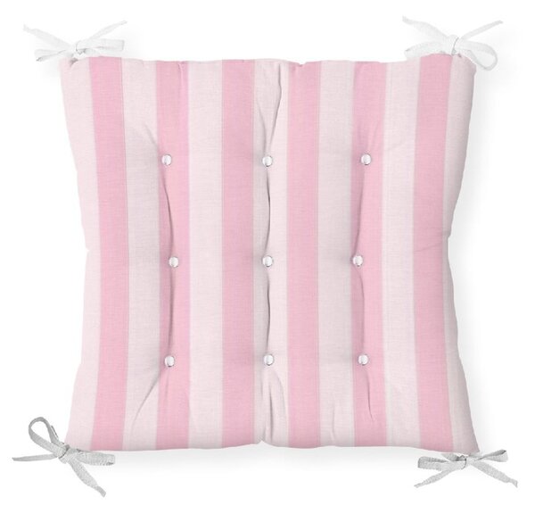 Cute Stripes pamut keverék székpárna, 40 x 40 cm - Minimalist Cushion Covers