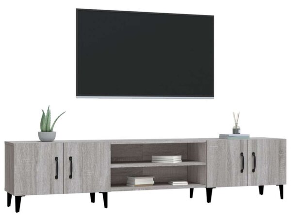 Sonoma Szürke TV Szekrény - 180 cm