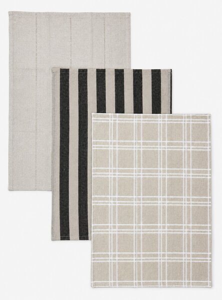 Sinsay - Konyharuha szett 3 pack - bézs