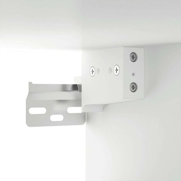 VidaXL Falra Szerelhető TV Szekrény - 3 db - Fehér - 80x34,5x40 cm