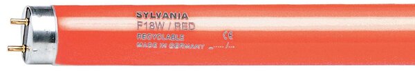 Sylvania F 18W/T8/R RED/piros fénycső 598mm
