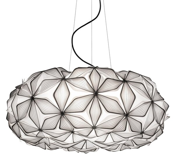 Függőlámpa Slamp, C'EST LA VIE, dimmable, Fekete, Nappali, Műanyag, Dizájn