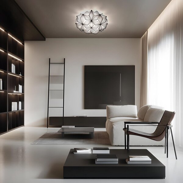 Mennyezeti Lámpa Slamp, C'EST LA VIE, dimmable, Fekete, Nappali, Műanyag, Dizájn