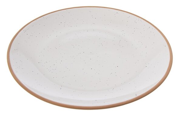Krémszínű kerámia desszertes tányér készlet 6 db-os ø 19,5 cm Statek – Orion