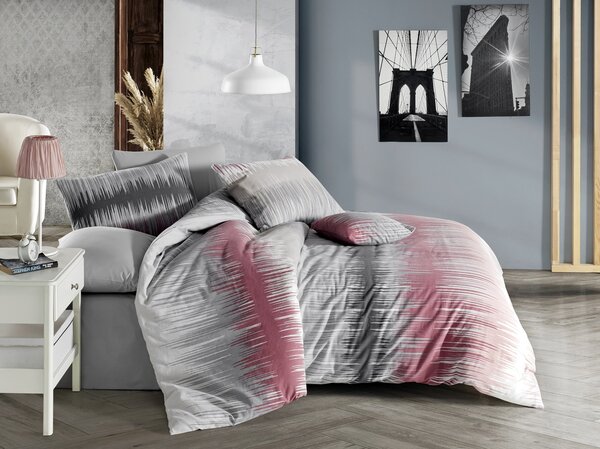 Flanel ágynemű Grey Lines TiaHome
