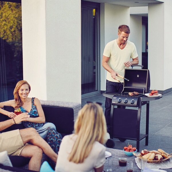San Diego 3 fekete kültéri gáz grillsütő - ENDERS