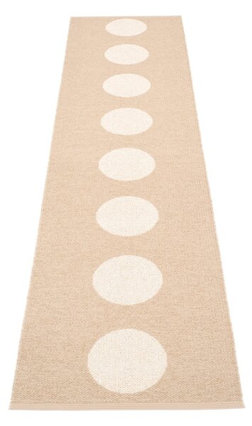 Bézs kültéri-beltéri futószőnyeg 70x300 cm Vera Beige – Pappelina