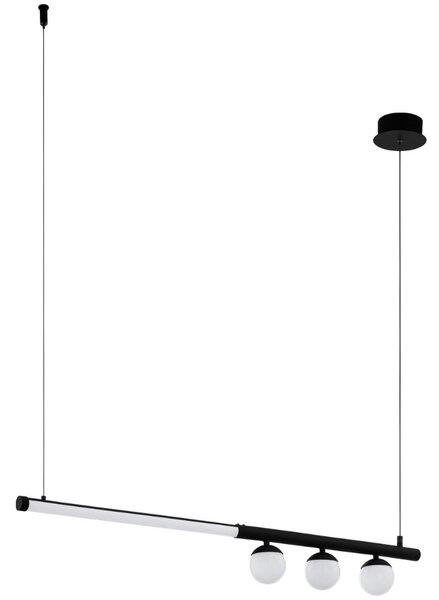Eglo Phianeros függesztett LED lámpa, 120 cm, fekete