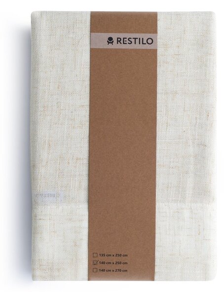 Elefántcsont színű függöny 140x250 cm Velari – Restilo