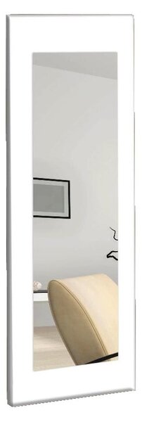 Chiva fali tükör fehér kerettel, 40 x 120 cm - Oyo Concept