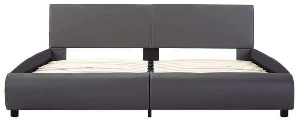 Modern LED-es Ágykeret - Műbőr - 180x200 cm