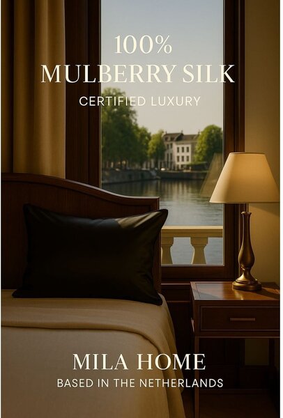 Selyem párnahuzat 60x70 cm Mulberry Silk – Mila Home Luxury