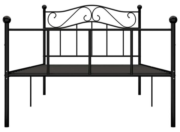 Elegáns Fém Ágykeret - Klasszikus Design - 90x200 cm