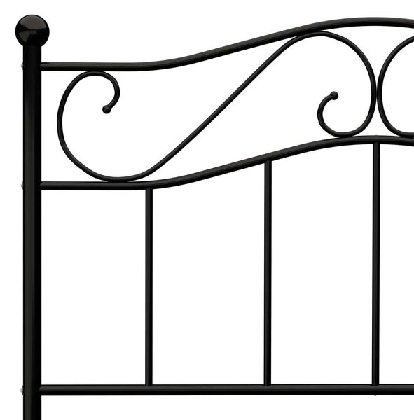 Elegáns Fém Ágykeret - Klasszikus Design - 90x200 cm