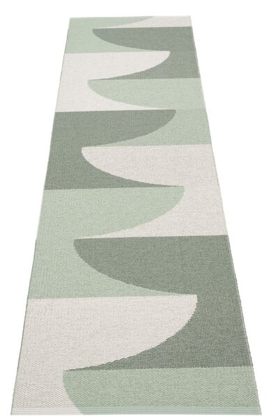 Zöld kültéri-beltéri futószőnyeg 70x270 cm Hill Army Misty Mint – Pappelina
