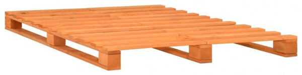 Raklapágy - Tömörfenyő - Barna - 180x200 cm