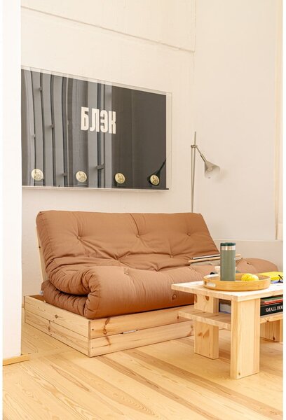 Bézs kinyitható kanapé 145 cm Flip – Karup Design