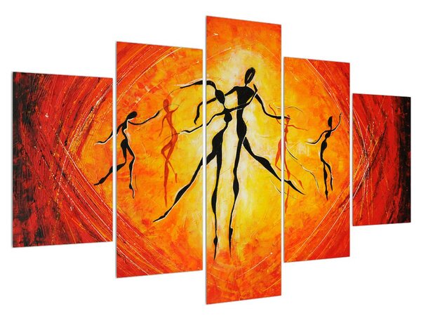Orientális táncosok képe (150x105 cm)