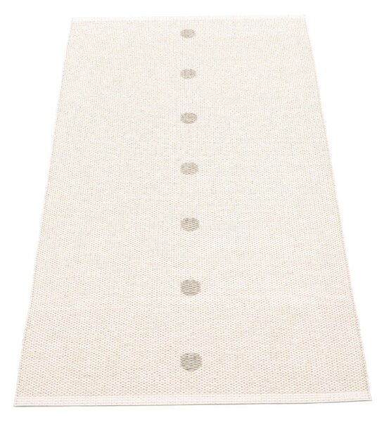 Bézs-krémszínű kültéri-beltéri szőnyeg 70x140 cm Peg Linen Vanilla – Pappelina