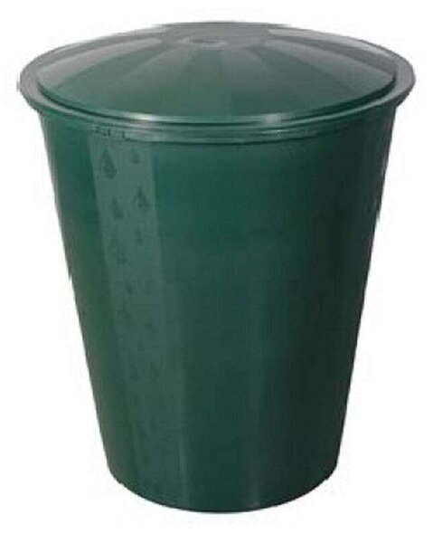 Esővízgyűjtő ECOTANK kerek 500 literes,tetővel, csappal